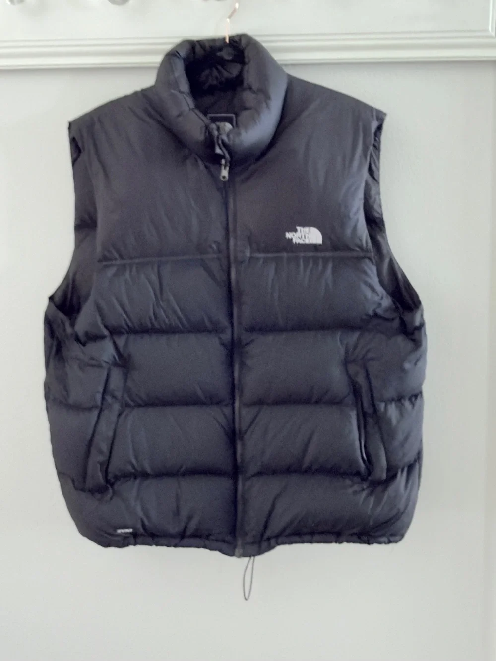 The North Face Men’s Nuptse 700-Fill Down Puffer Vest Mens XL black